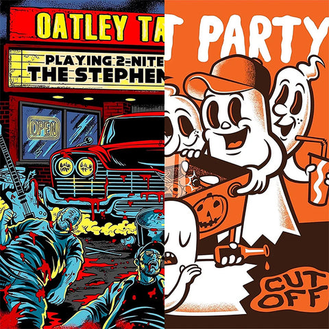 Ghost Party / The Stephens - Split (7")