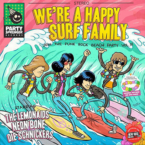 Various - We're A Happy Surf Family (7")