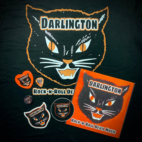 Darlington - Rock-n-Roll Devil Music (7" / T-shirt [Small] Bundle)