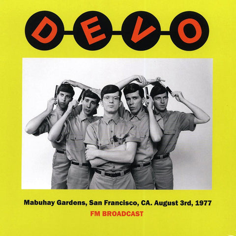 Devo - Mabuhay Gardens, San Francisco, CA (LP)