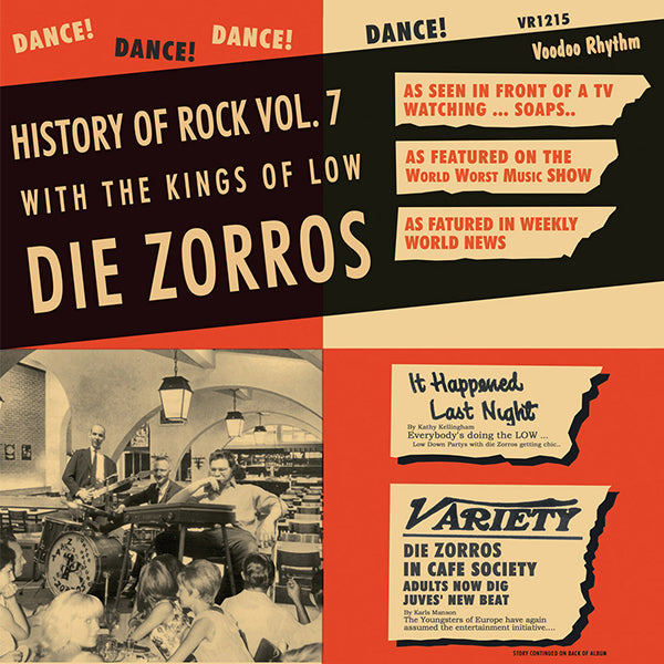 Die Zorros - History Of Rock Vol. 7 (CD)