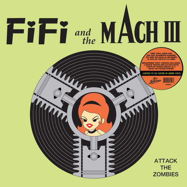Fifi And The Mach III - Attack The Zombies (LP)
