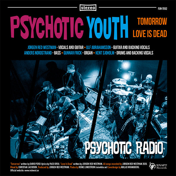 Radio Days / Psychotic Youth - Psychotic Radio (7")