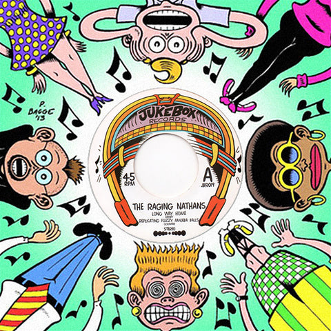 Raging Nathans - Juke Box Records Singles Series (7")