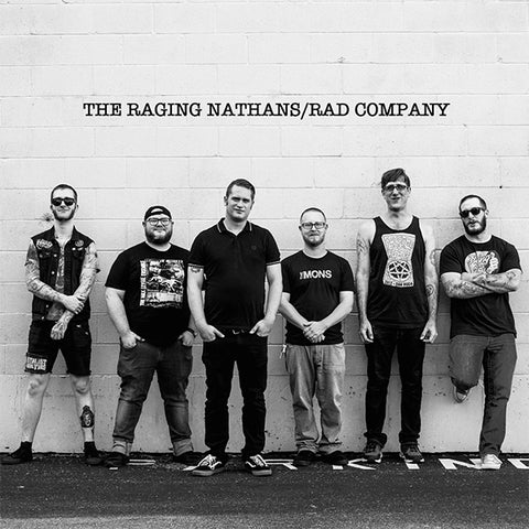 Raging Nathans / Rad Company - Split (7")