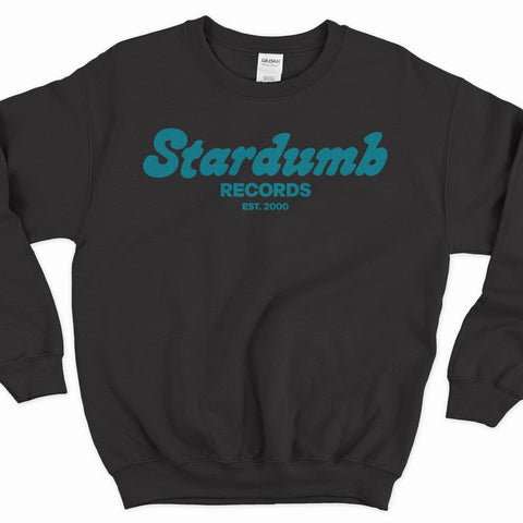 Stardumb Records (Black Crew Neck Sweater, L only)