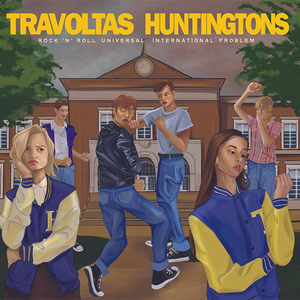 Travoltas / Huntingtons - Rock 'N' Roll Universal International Problem (LP)