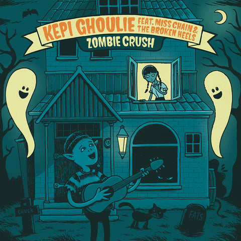 Kepi Ghoulie feat. Miss Chain & The Broken Heels - Zombie Crush (7")