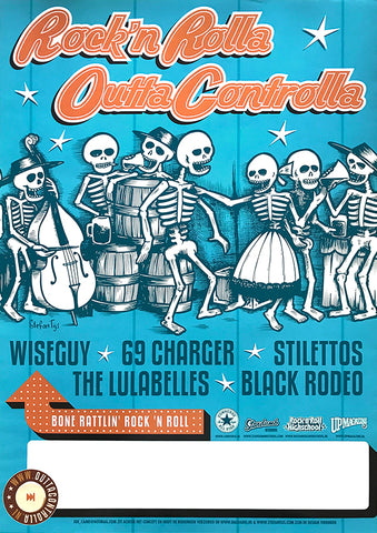 Various - 'Rock N Rolla Outta Controlla' Tour 2004 (Poster)